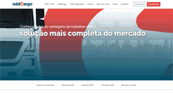 Desktop Screenshot of nddcargo.com.br