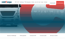 Tablet Screenshot of nddcargo.com.br